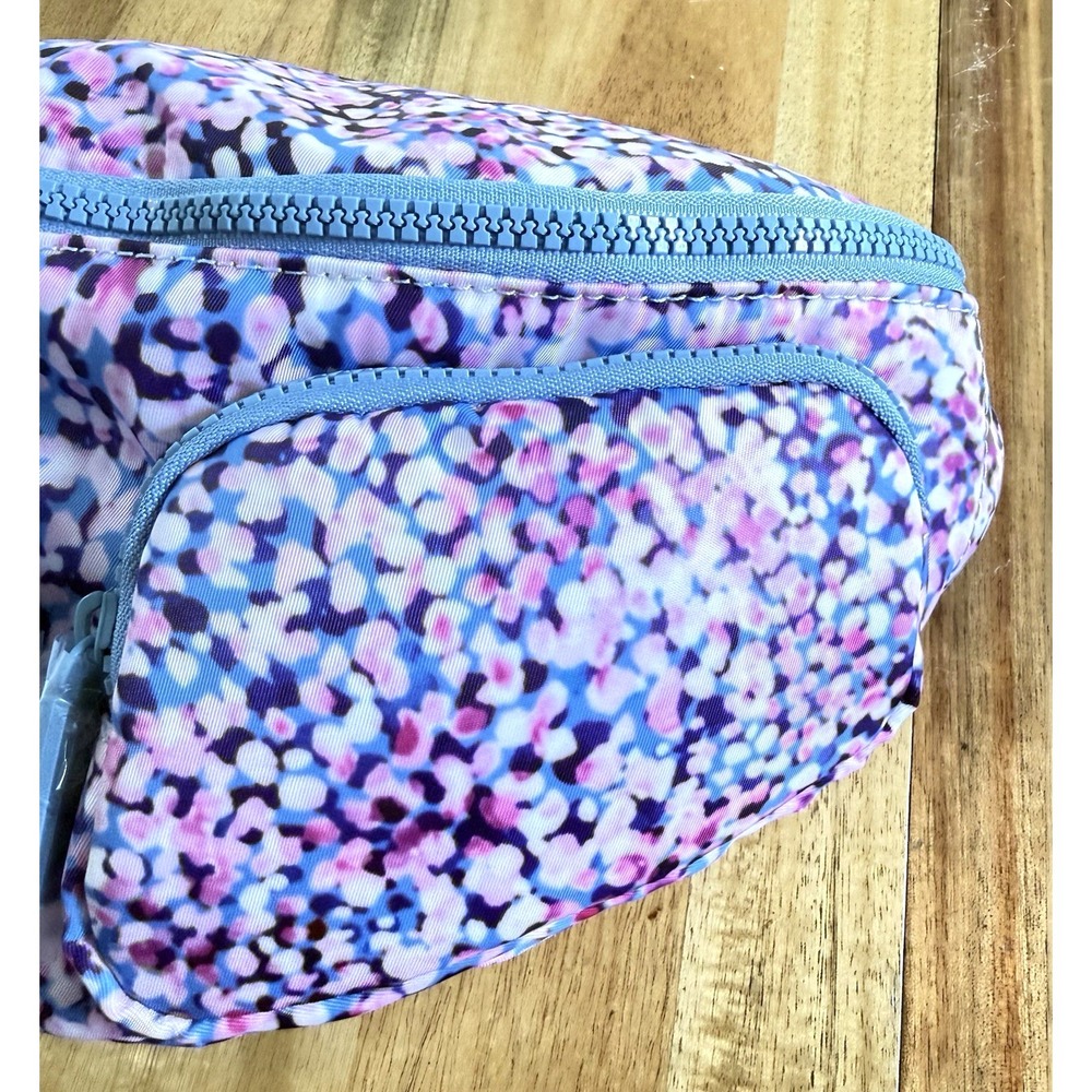 Wildfox Multi-Pocket Fanny Pack Belt Bag Crossbody Sling Confetti Y2K Athleisure - Picture 5 of 16
